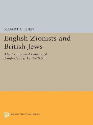 cover image of English Zionists and British Jews